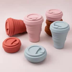 Collapsible Silicone Coffee Cup
