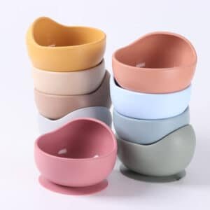 Suction Baby Silicone Bowl (Ergonomic Design)