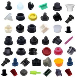 Silicone Sealing Plug Components