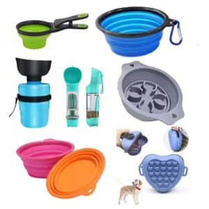 Silicone Dog Slow Feeder Bowl