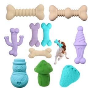 Silicone Dog Chew Bone Toy