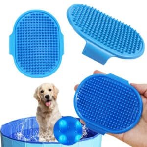 Silicone Pet Bath Massage Brush