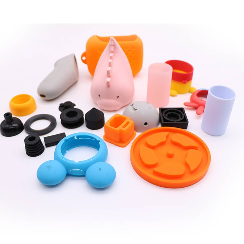 Custom silicone parts for consumer goods, electronics, automotive, and industrial applications