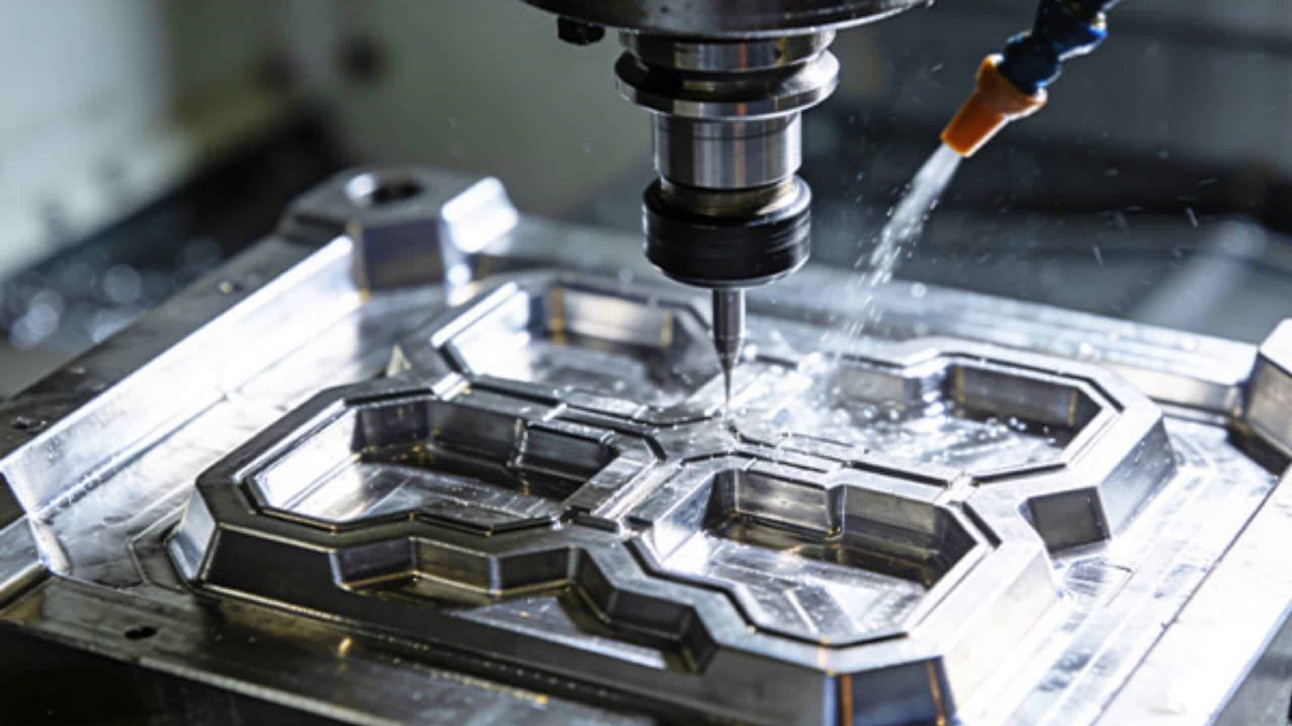 CNC machining precision mold for silicone compression molding production