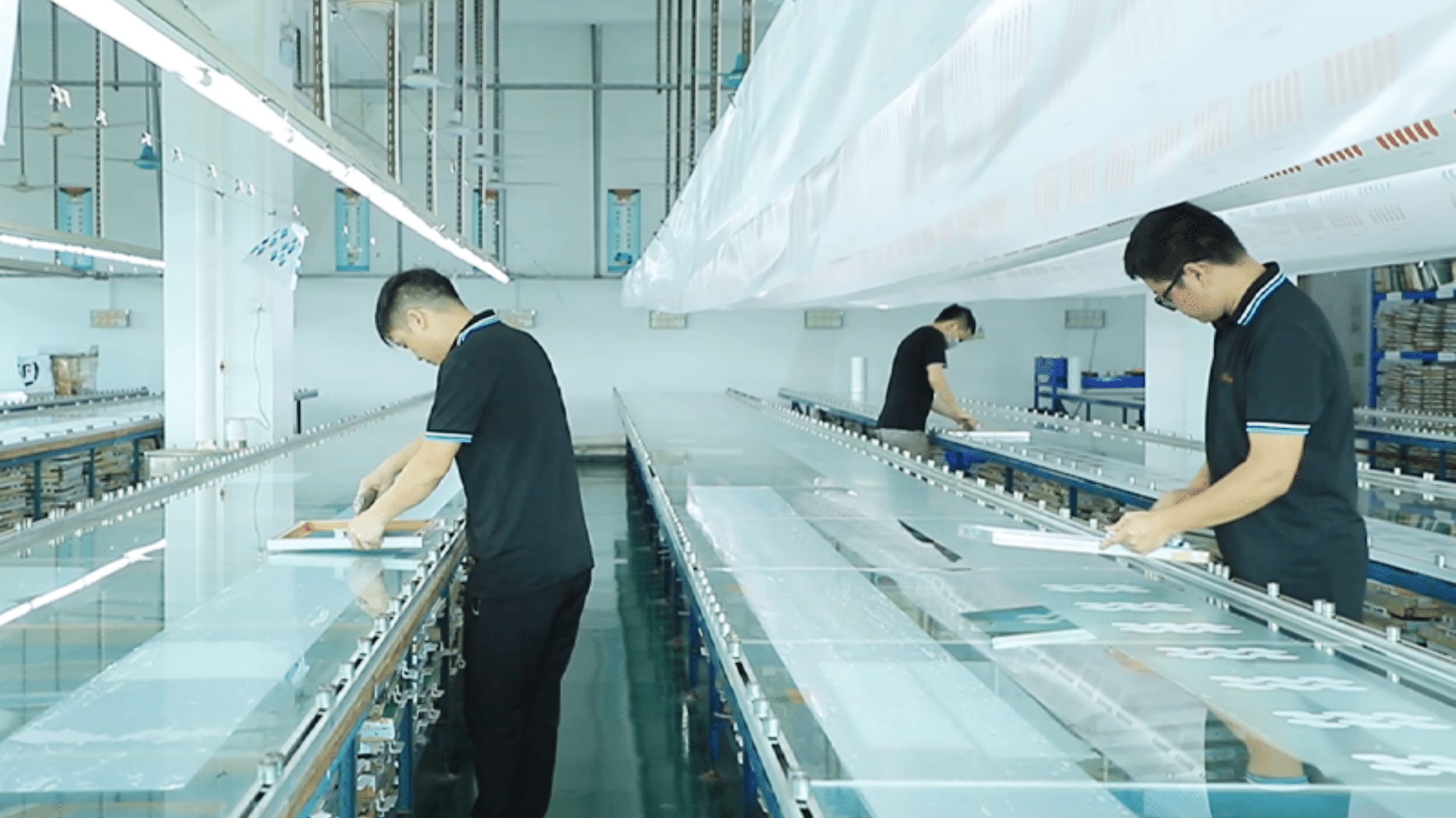 Silk screen printing on silicone sheets, showing precise ink application for logos and designs on flexible silicone surfaces