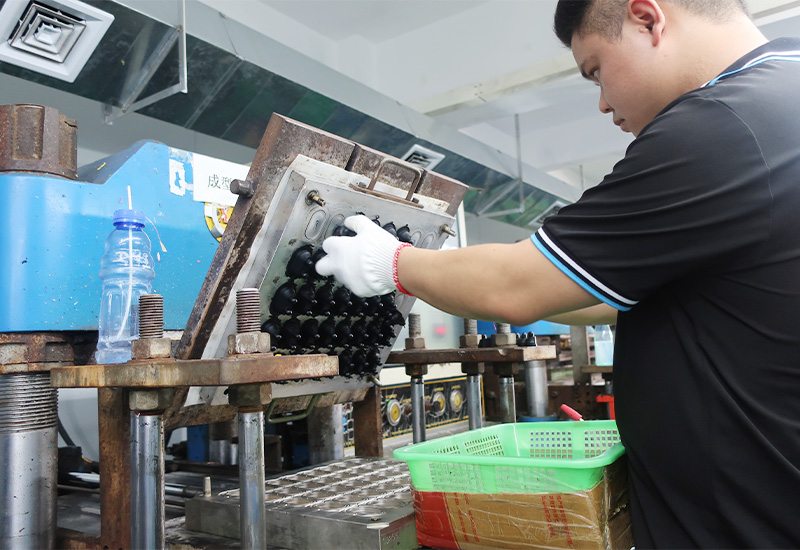 Compression molding production process for custom silicone sleeves and protective covers