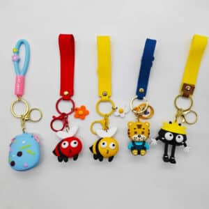 Custom Creative PVC Character Keychains