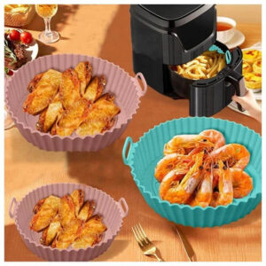 Custom Silicone Air Fryer Baking Pan