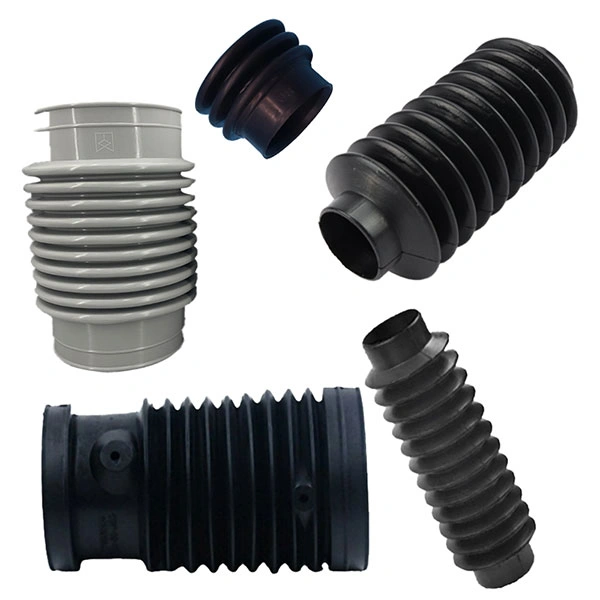 Custom silicone cable connectors and protective dust caps for electronic equipment