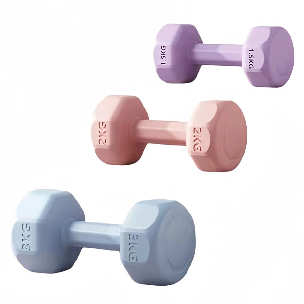 Custom silicone dumbbell sleeves and protective covers for fitness equipment