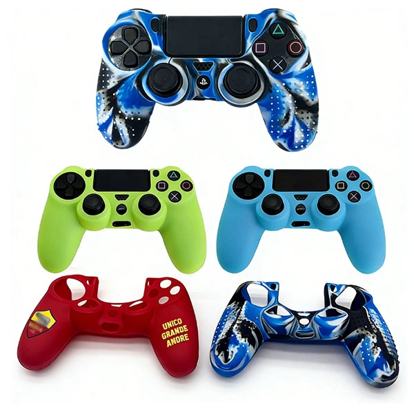 Custom silicone game controller sleeves and protective covers for gaming devices