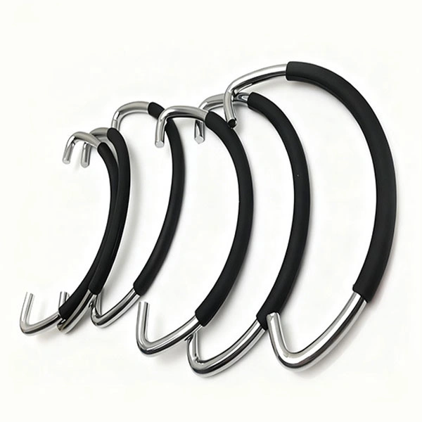 Custom silicone grips and protective sleeves for hooks, handles, and metal parts