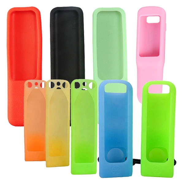 Custom silicone remote control covers and protective sleeves for electronic devices