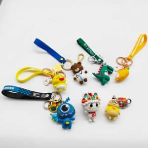 Custom Cute Cartoon PVC Keychains