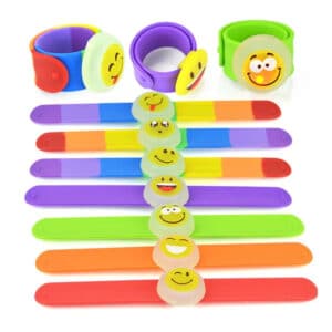 Custom Emoji Silicone Slap Bands