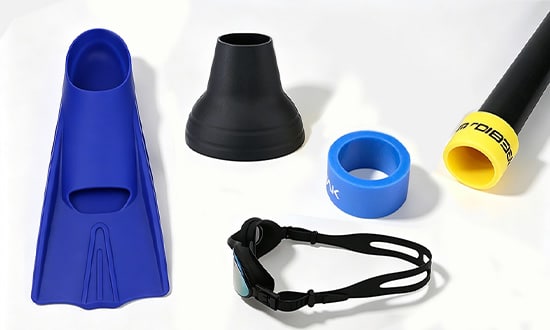 Custom silicone grips, protective gear, and accessories for outdoor sports and activities