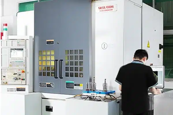 In-house mold manufacturing with advanced CNC machines for custom silicone products and OEM tooling at Jiamikang