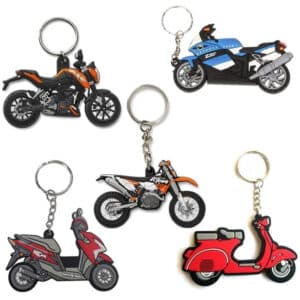 Custom PVC Motorcycle & Vehicle Keychains