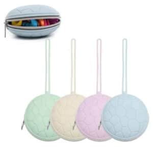 Custom Round Silicone Coin Purse