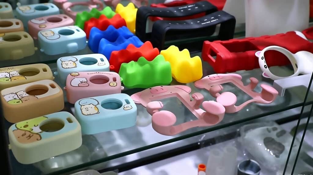 Branded silicone sleeves and protective covers for promotional electronics accessories