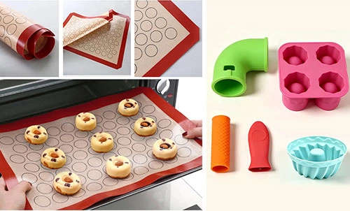 Custom silicone baking mats, molds and food grade baking accessories manufacturer