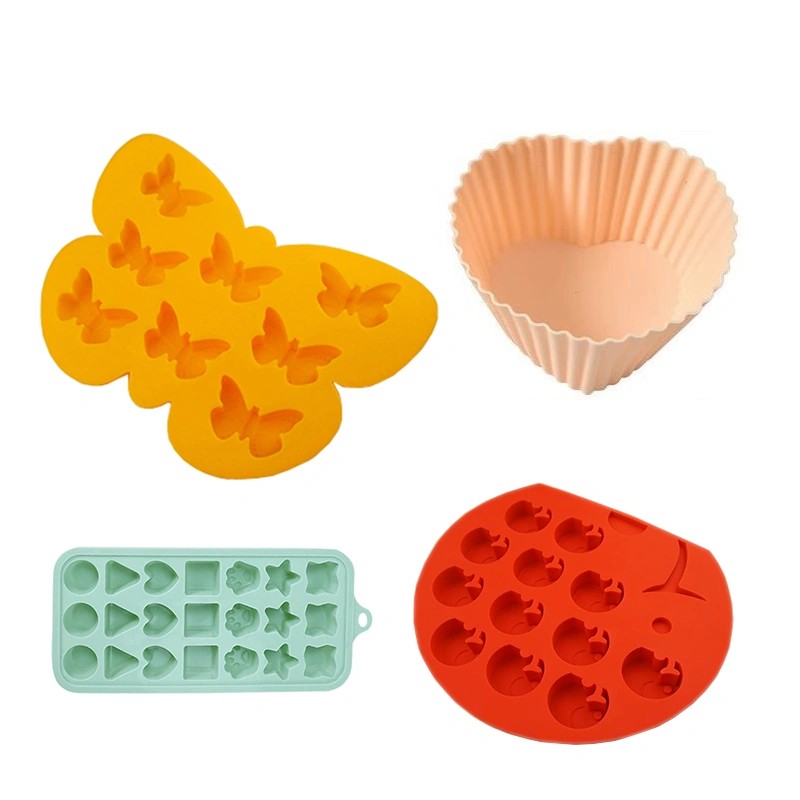 Silicone molds in various custom sizes and shapes for different applications