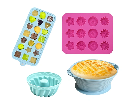 Custom silicone molds for baking, candy, soap, and DIY production