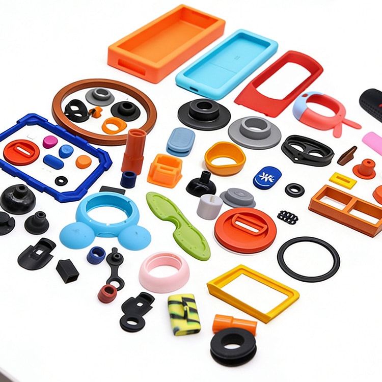 Custom silicone parts for real-use material performance evaluation