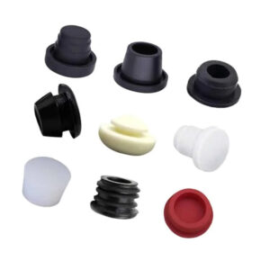 custom silicone rubber plug topper