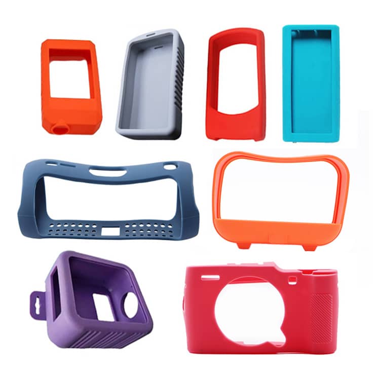 Custom silicone sleeves with precise cutouts for electronic device protection