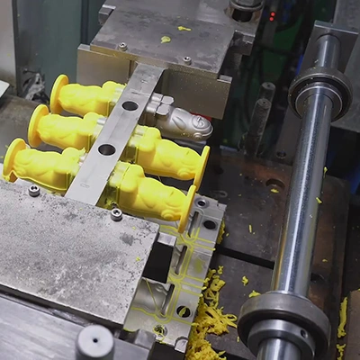 Large-scale silicone product manufacturing with automated equipment