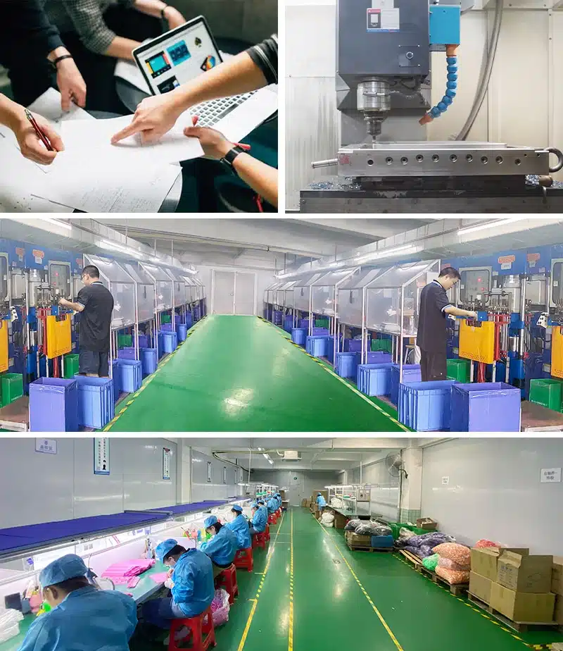 Silicone mat OEM & ODM manufacturing process showcasing production workflow
