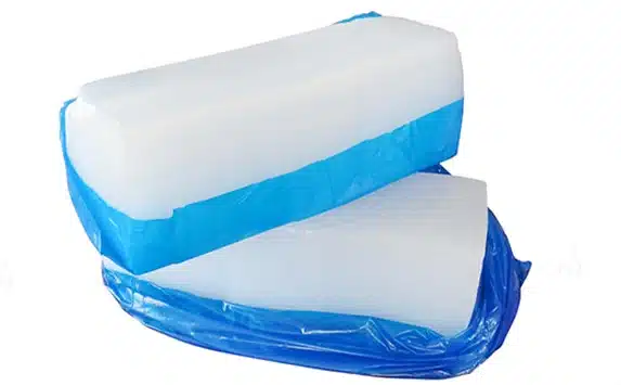 Sheets of FDA-approved silicone material ready for bag manufacturing.