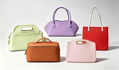 Colorful silicone crossbody bags with handles, ideal for casual outings and light travel