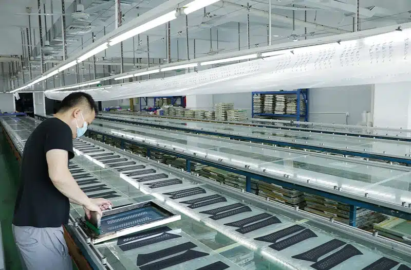 Surface preparation of silicone products before printing or finishing