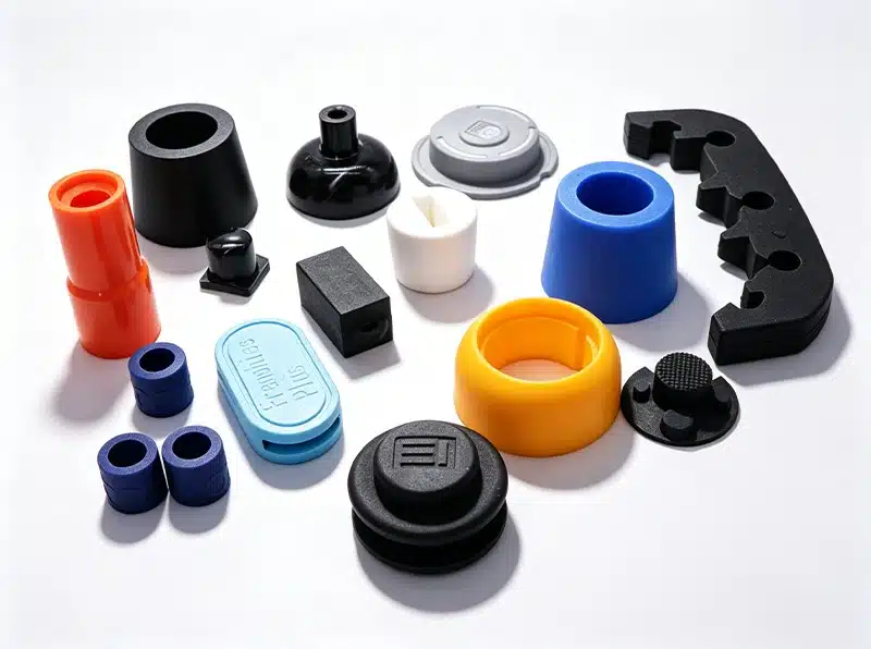 Branded promotional silicone accessories with custom colors and shapes