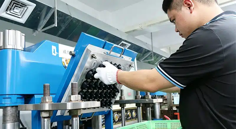 Compression-Molding - high-quality silicone manufacturing process, in-house capabilities, and quality control