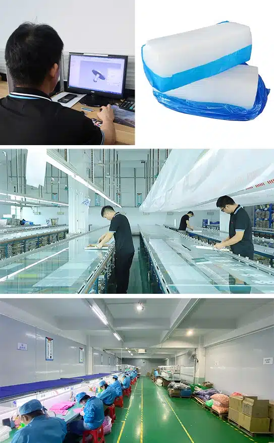 Custom silicone tips with different shapes, colors, materials, and surface options for OEM products