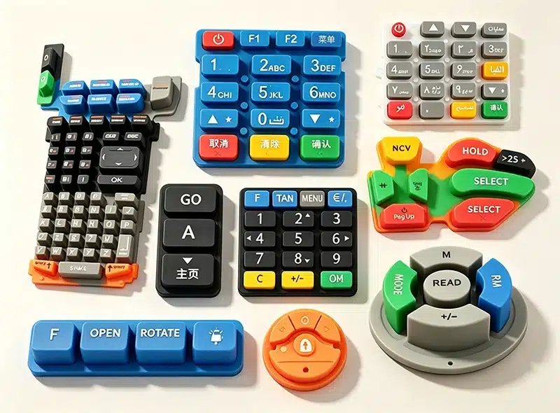 Custom Silicone Buttons Designed for Reliable Tactile Performance