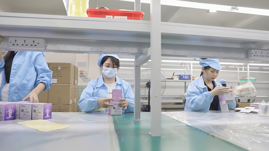 Custom silicone product packaging and final inspection for private label orders