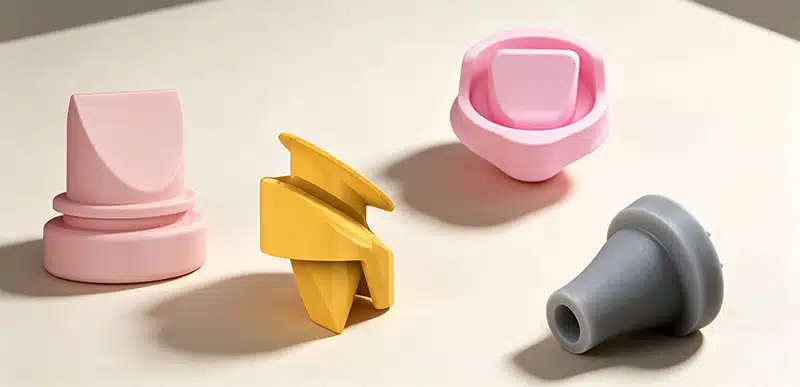 Custom silicone valves for baby care products