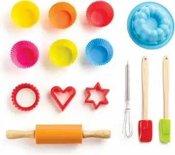 Colorful silicone baking molds and kitchen tools for food-grade bakeware products