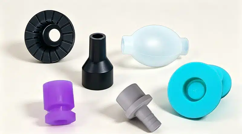 Fully custom silicone valve designs for OEM applications