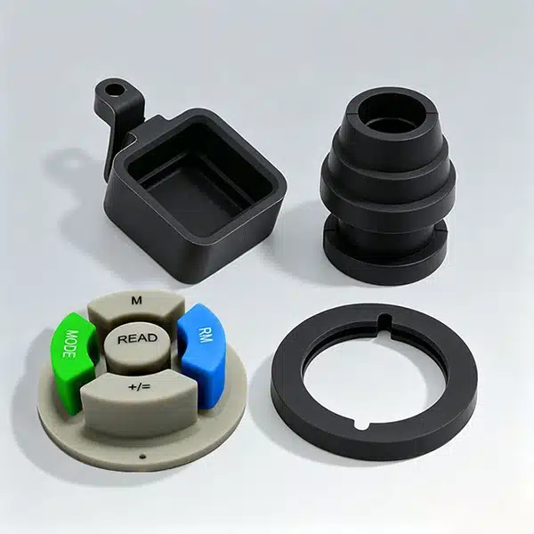 Durable silicone components for industrial manufacturing applications