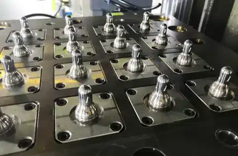 Multi-cavity mold tooling for custom silicone mold production