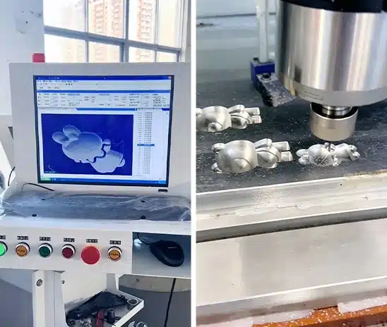 ODM silicone product development process showing CAD design and prototype evaluation
