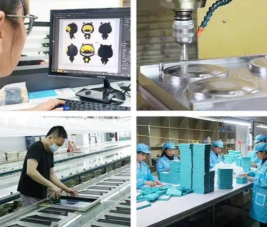 OEM silicone product manufacturing with CNC tooling and automated production lines