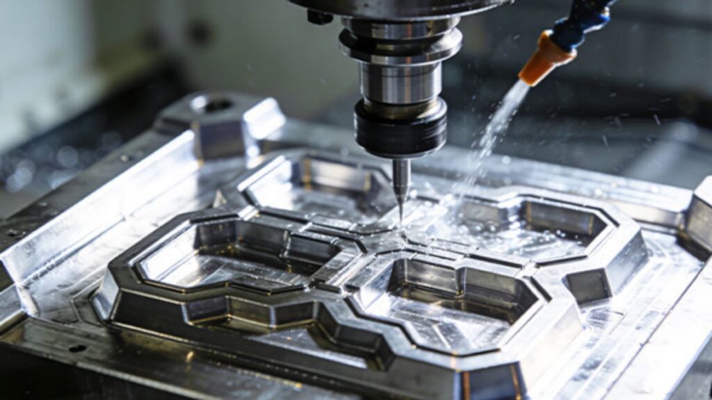 CNC machining precision tooling for custom silicone molds