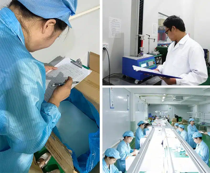 Quality control and performance testing for custom silicone buttons and silicone keypads