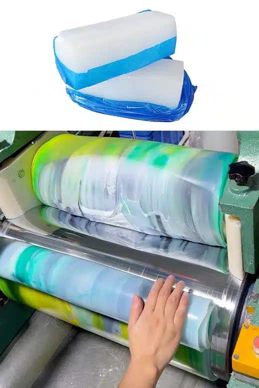 Silicone material processing for outdoor and sports product manufacturing
